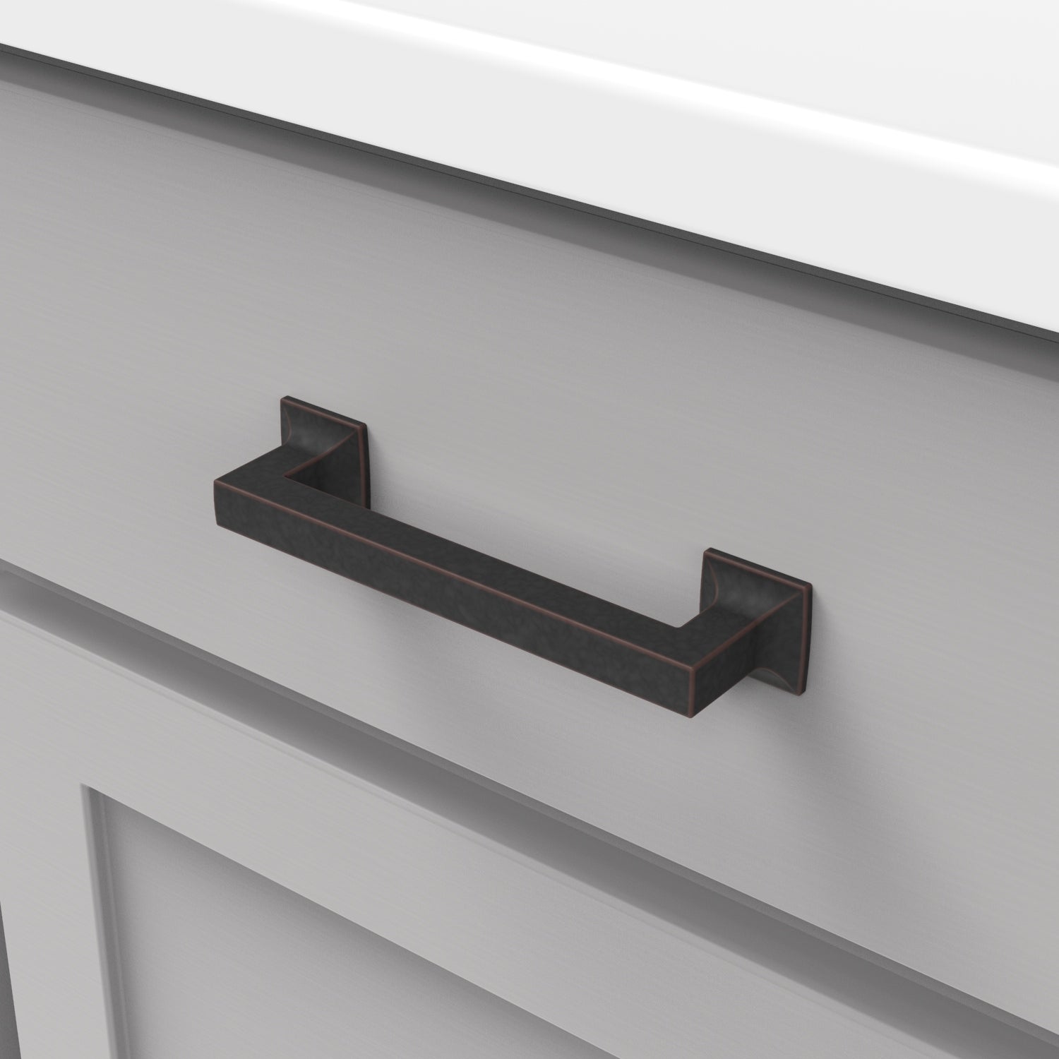 Hickory Hardware Studio Pull 5-1/16 Inch (128mm) Center to Center Hickory Hardware