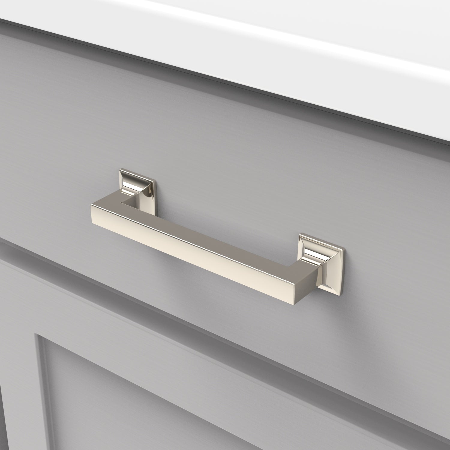Hickory Hardware Studio Pull 5-1/16 Inch (128mm) Center to Center Hickory Hardware