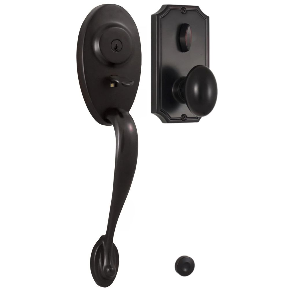 Weslock Lexington 1400 Series Panic Proof Entry with Interior Julienne Knob Weslock