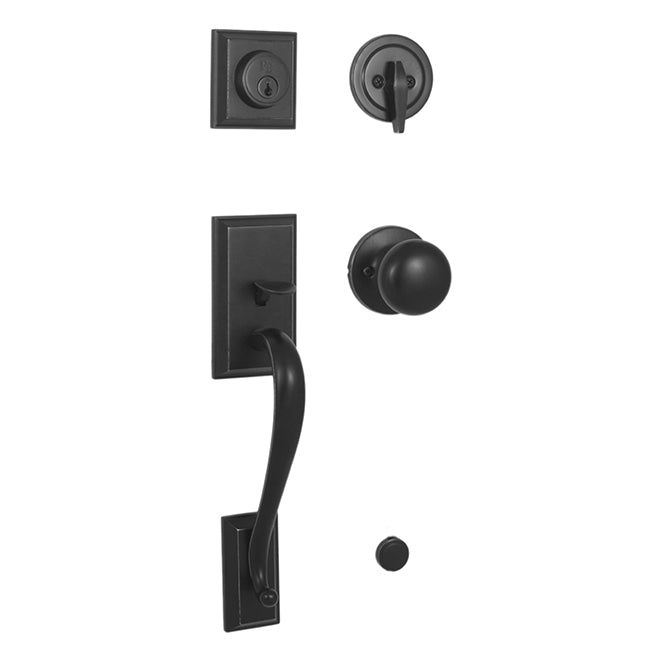 Weslock Mercy Single Cylinder Handleset with Salem Knob Weslock
