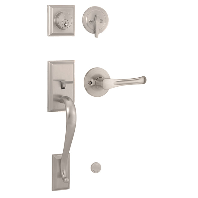 Weslock Mercy Single Cylinder Handleset with Somerset Lever Weslock