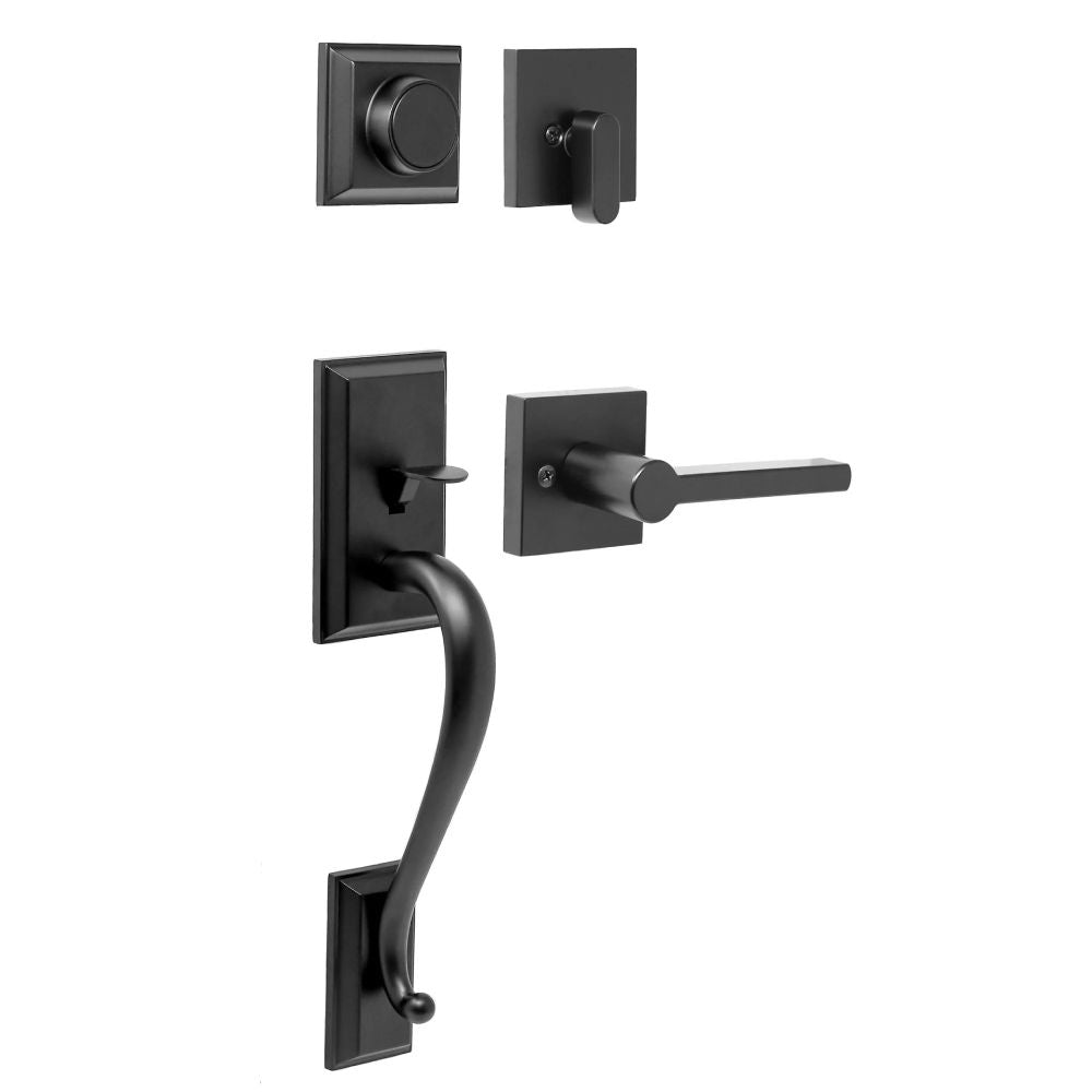 Weslock Mayo Dummy Handleset with Brady Lever Trim Weslock