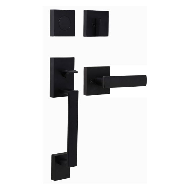 Weslock Brookside Dummy Handleset with Utica Lever Trim Weslock
