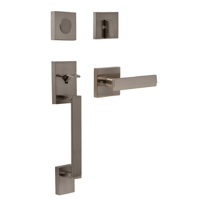 Weslock Brookside Dummy Handleset with Utica Lever Trim Weslock