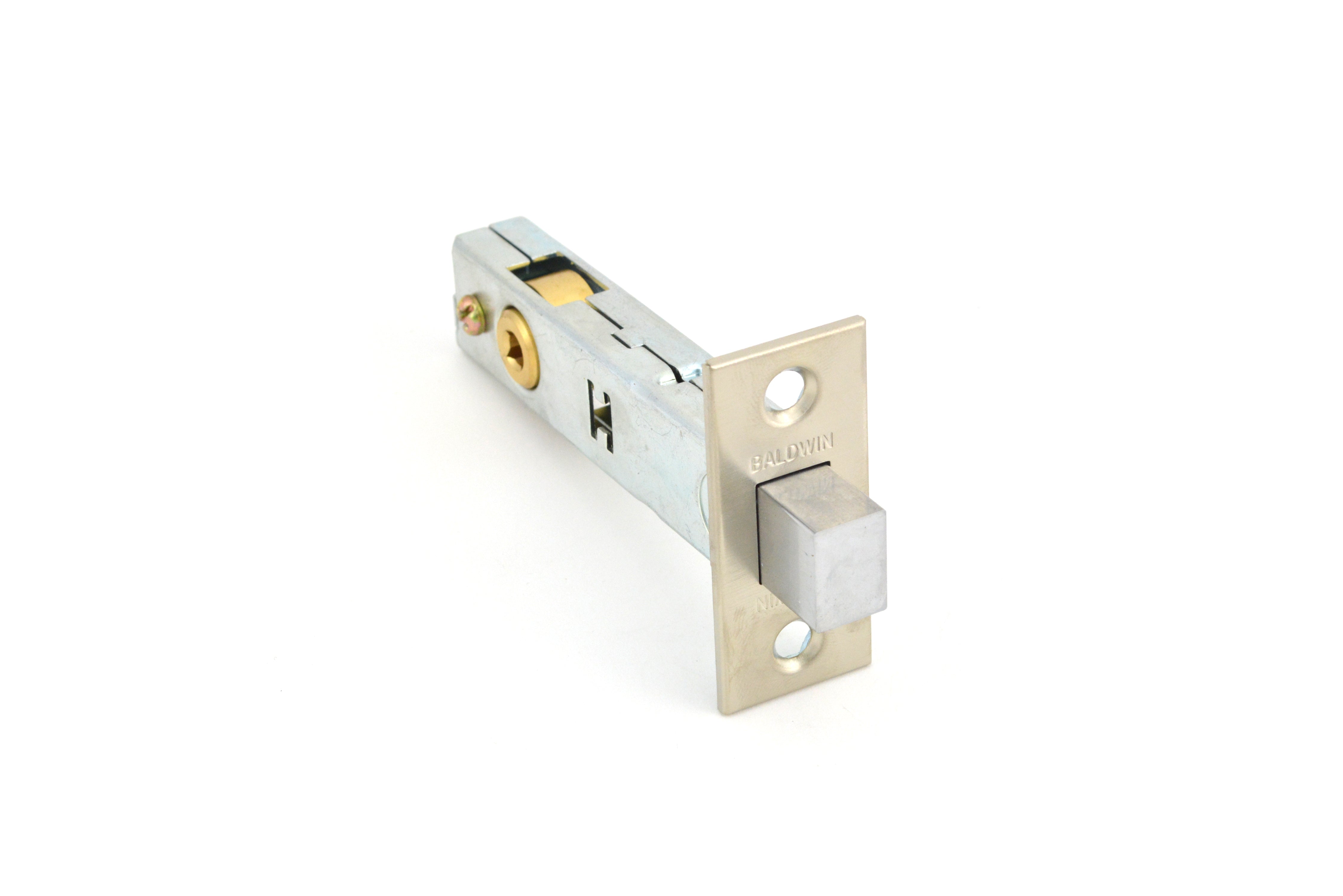 Baldwin Contemporary Mortise Door Bolt with 2-3/4" Backset Less Turn Piece Baldwin Estate