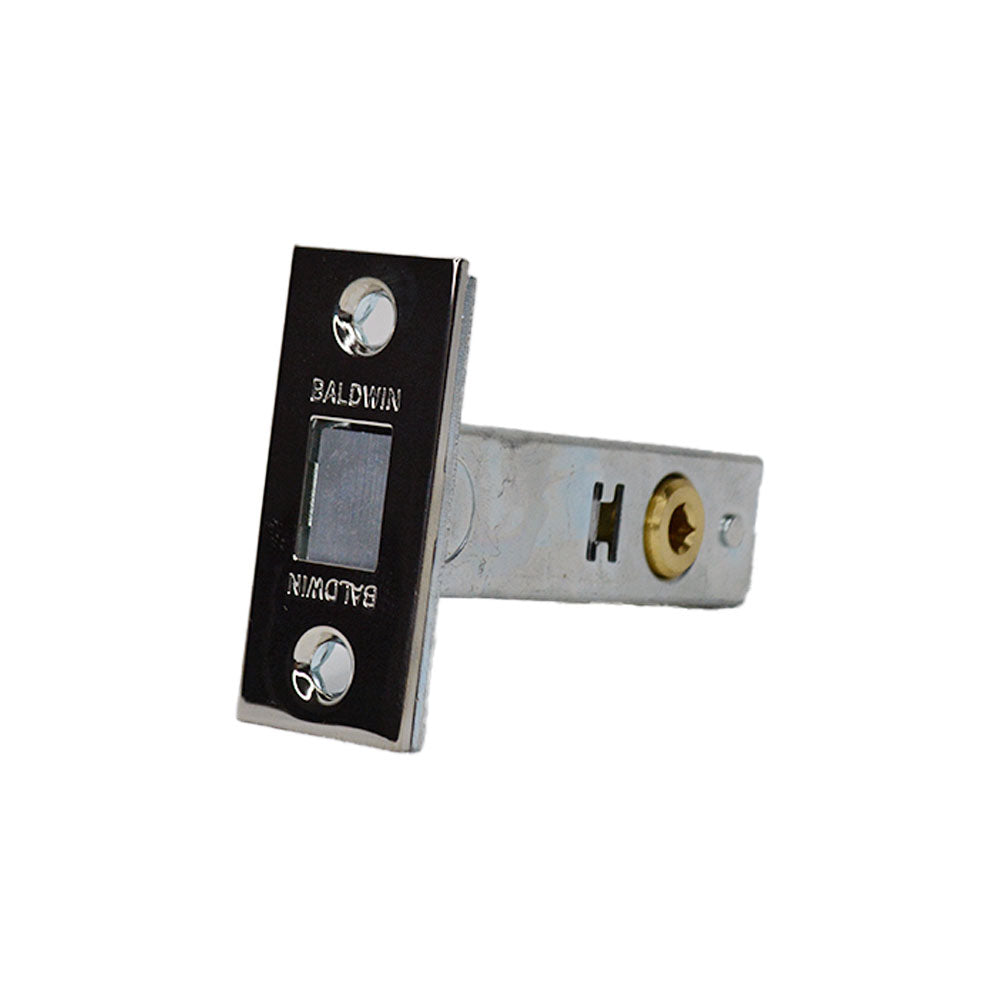 Baldwin Contemporary Mortise Door Bolt with 2-3/8" Backset Less Turn Piece Baldwin Estate
