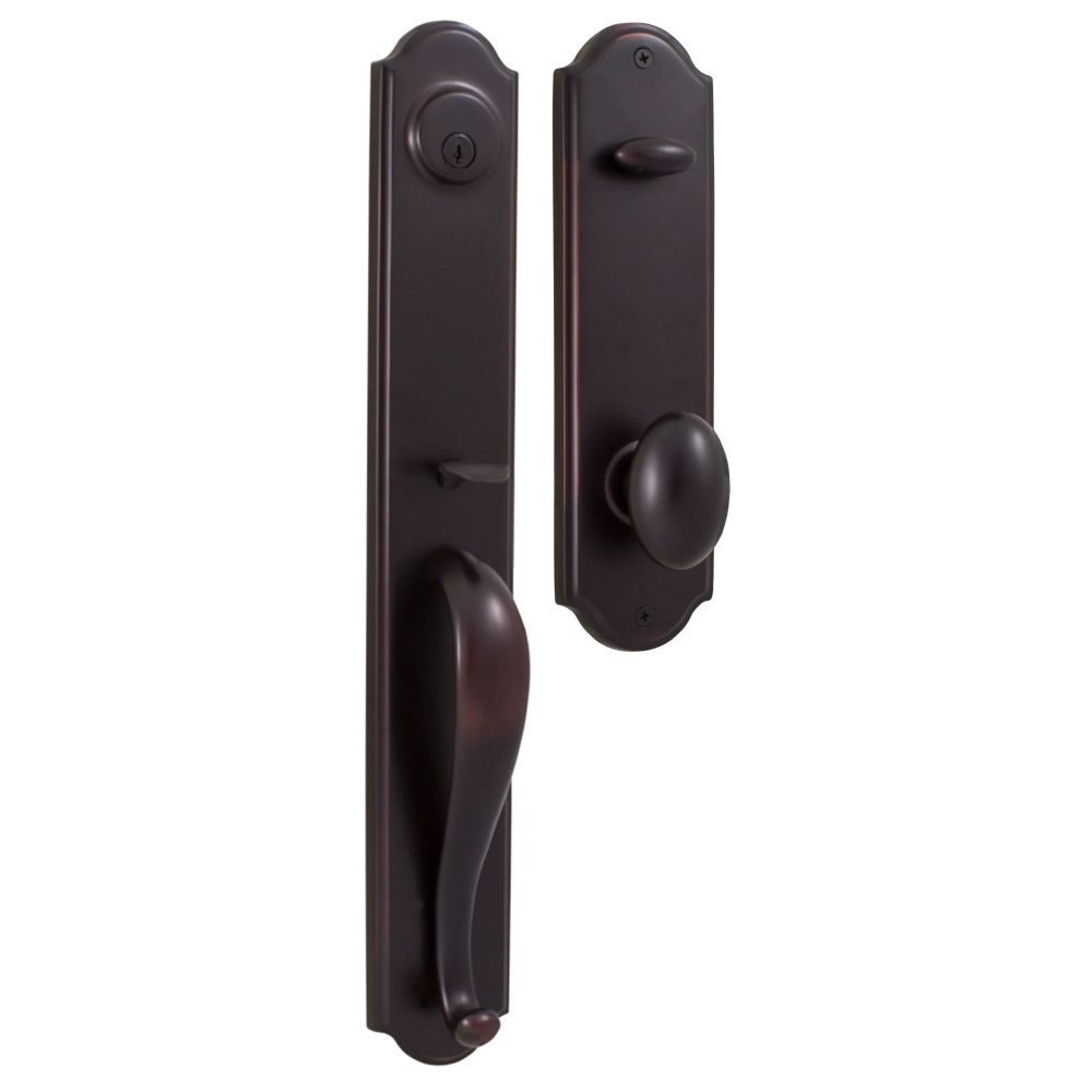 Weslock Philbrook Single Cylinder Handleset with Julienne Knob Weslock