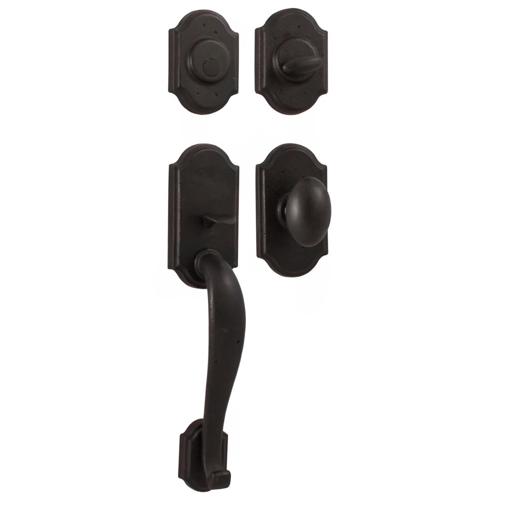 Weslock Castletown Dummy Handleset with Durham Knob Weslock