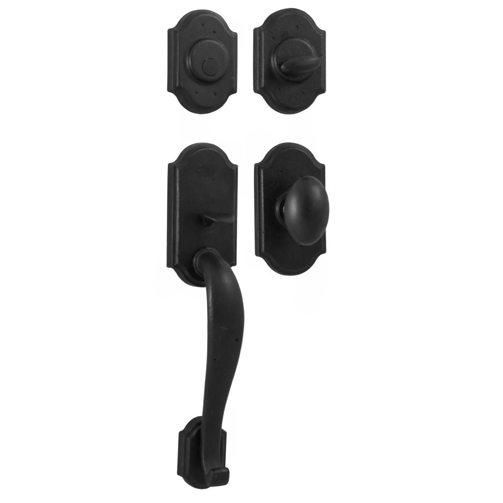 Weslock Castletown Dummy Handleset with Durham Knob Weslock