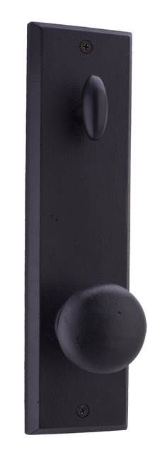 Weslock Wexford Interior Interconnected Handleset Trim for Greystone or Rockford with Adjustable Latch and Round Corner Strikes Weslock