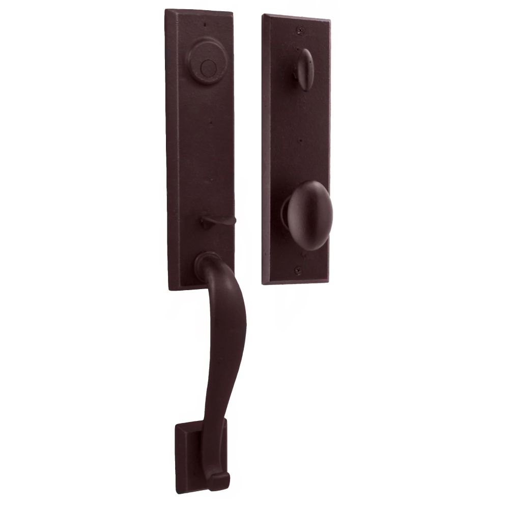Weslock Greystone Dummy Handleset with Durham Knob Weslock