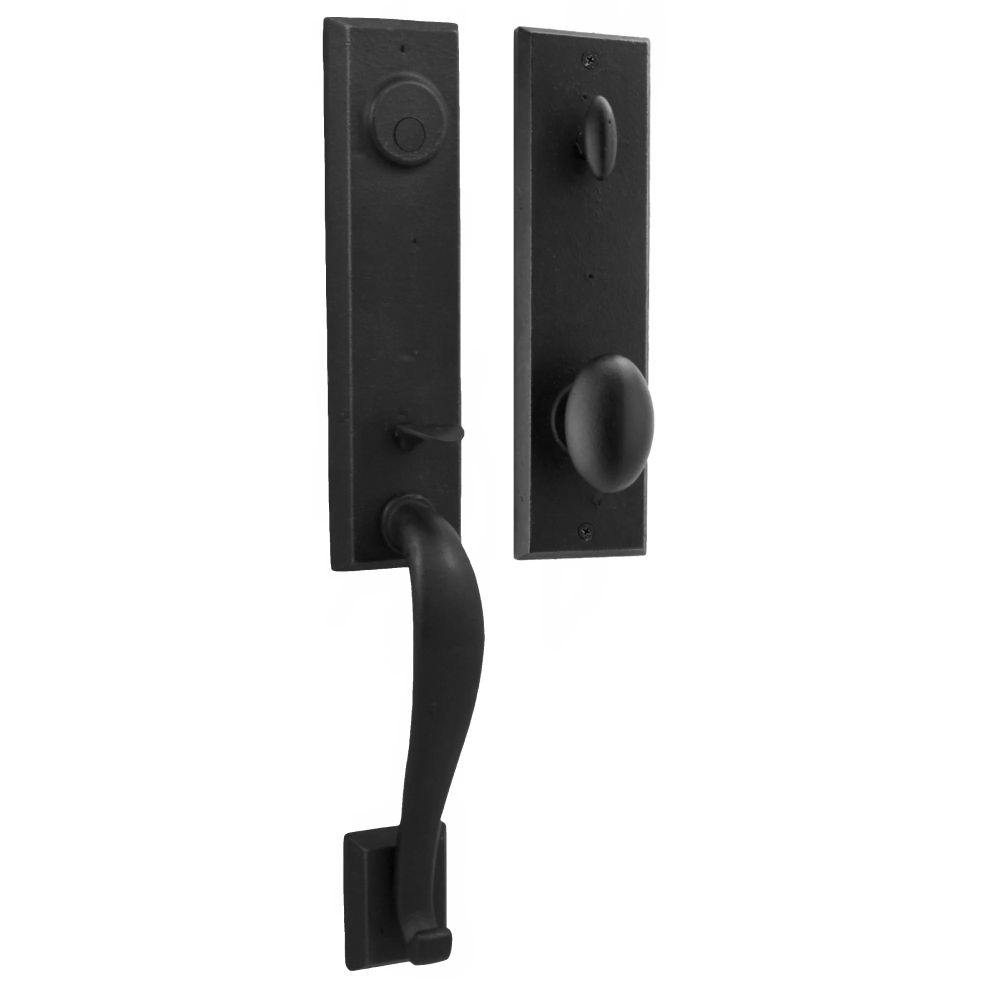 Weslock Greystone Dummy Handleset with Durham Knob Weslock