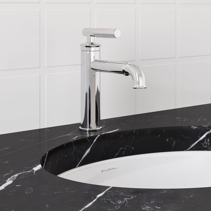 Swiss Madison Avallon Single Hole, Single-Handle Sleek, Bathroom Faucet