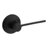 Kwikset Ladera Lever with Round Rose Passage Door Lock with 6AL Latch and RCS Strike