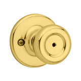 Kwikset Tylo Knob Privacy Door Lock with 6AL Latch and RCS Strike Kwikset