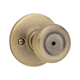 Kwikset Tylo Knob Privacy Door Lock with 6AL Latch and RCS Strike Kwikset