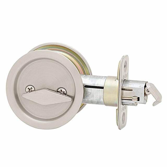 Kwikset Round Privacy Pocket Door Lock Kwikset