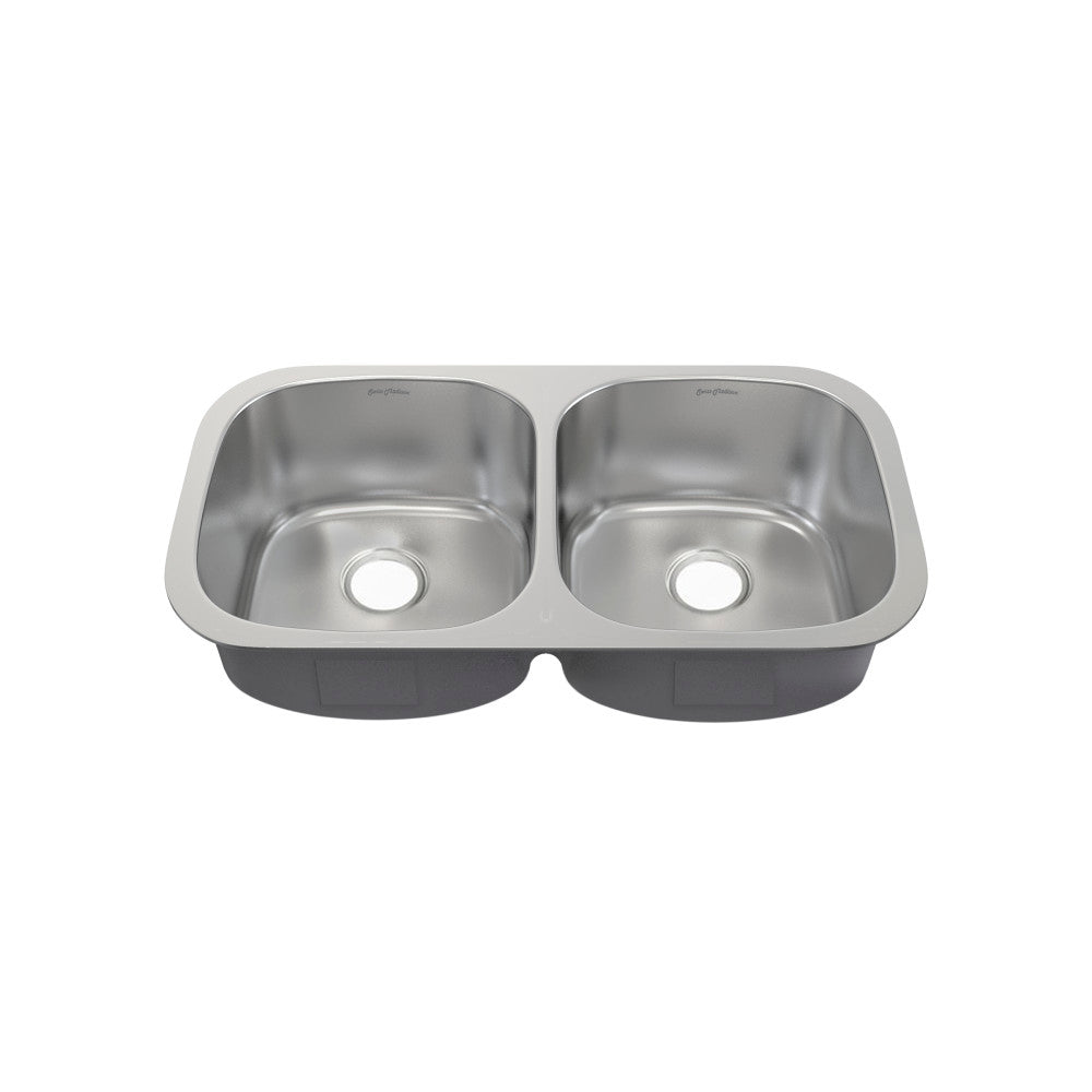 Swiss Madison Toulouse 32 x 18 Stainless Steel, Dual Basin, Under-Mount Kitchen Sink Swiss Madison