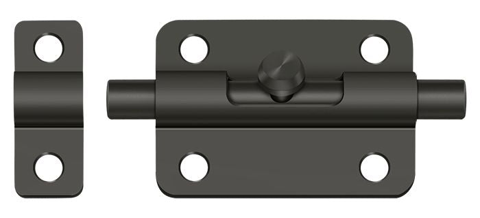 Deltana 3" Barrel Bolt; Deltana