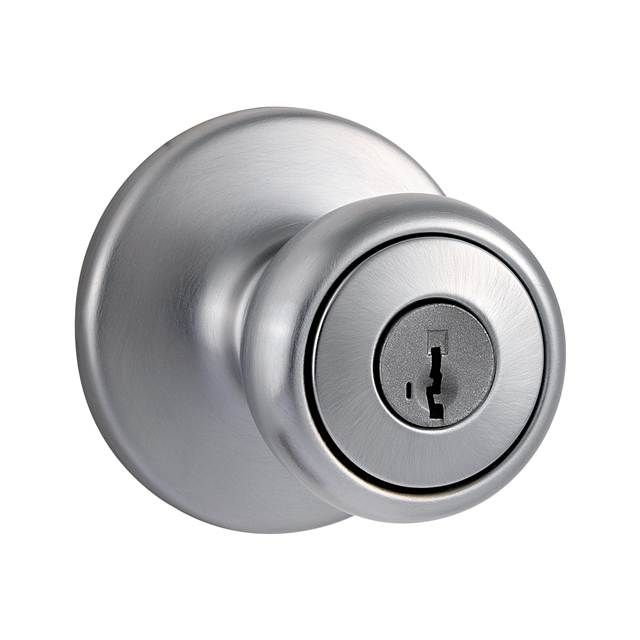 Kwikset Tylo Knob Entry Door Lock with 6AL Latch and RCS Strike Kwikset