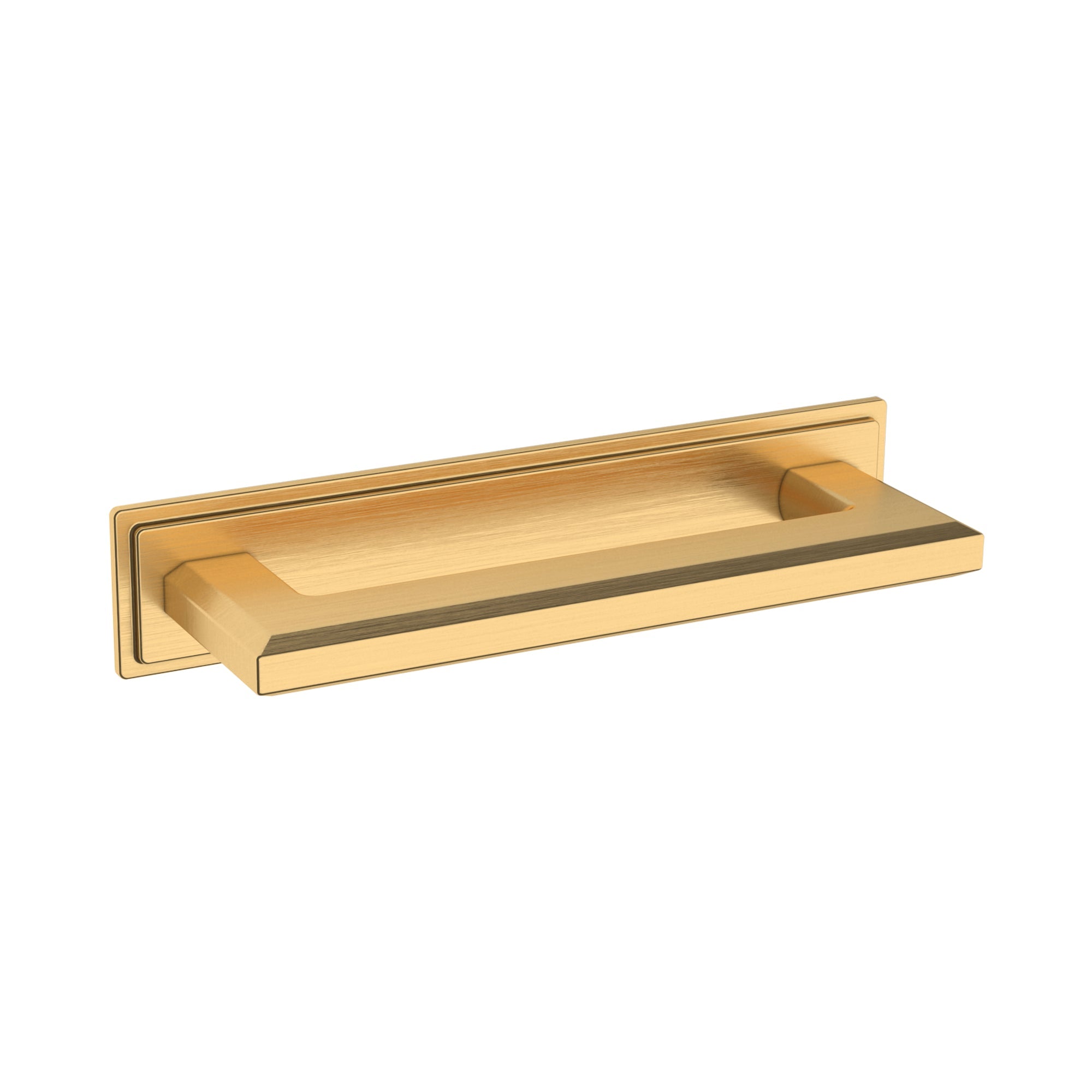 Baldwin 4" Center to Center Transitional Cabinet Back Plate Baldwin Estate