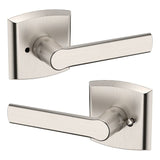 Baldwin 5485 Privacy Preconfigured 5485V Lever with R026 Rose Baldwin Estate