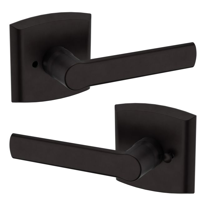 Baldwin 5485 Privacy Preconfigured 5485V Lever with R026 Rose Baldwin Estate