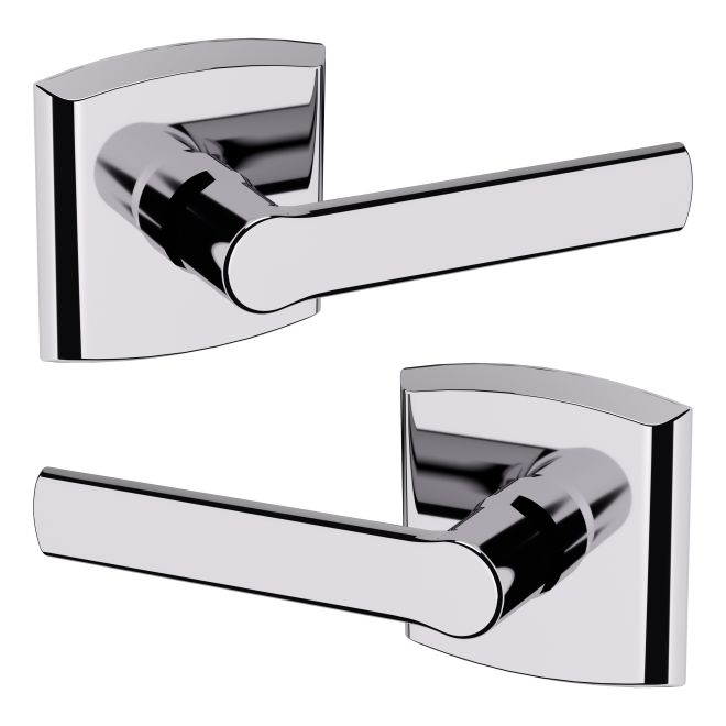 Baldwin 5485 Passage Preconfigured 5485V Lever with R026 Rose Baldwin Estate