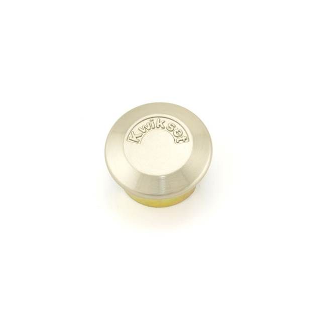 Kwikset One Sided Turn Deadbolt with Blank Plate with RCAL Latch and Dual RCS and 5303 Full Lip Strike Kwikset