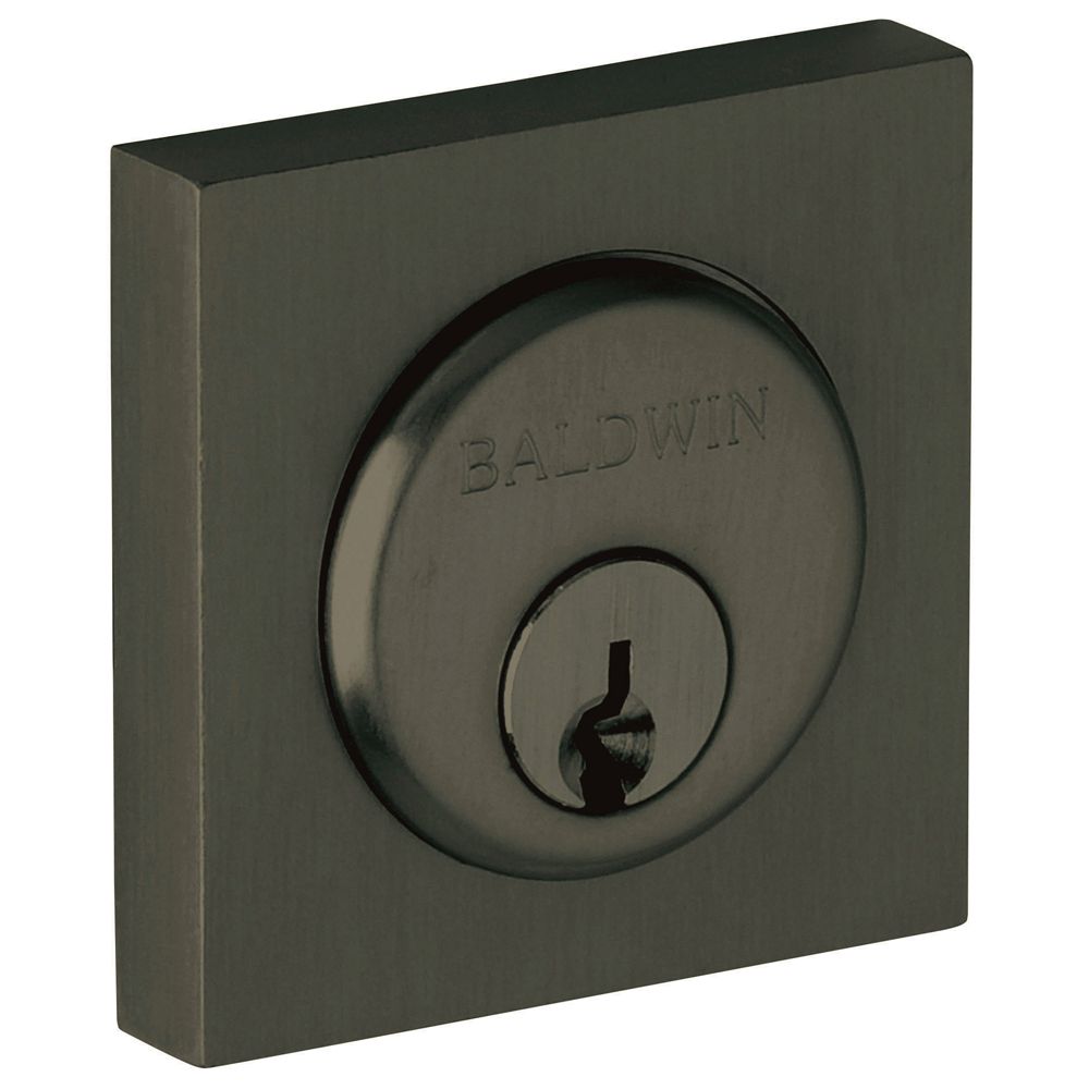 Baldwin 6743 2" Contemporary Square Cylinder Collar Baldwin Estate