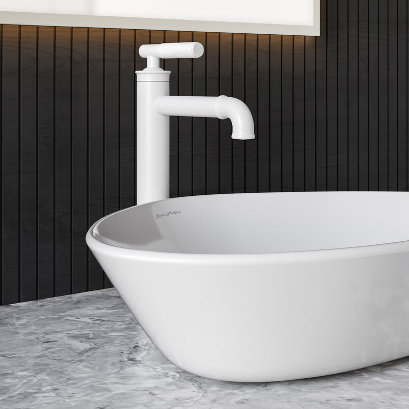 Swiss Madison Avallon Single Hole, Single-Handle Sleek, High Arc Bathroom Faucet
