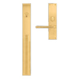 Baldwin Minneapolis 20" Left Hand Single Cylinder Entry Mortise Lock Trim with 5162 Lever Baldwin Estate