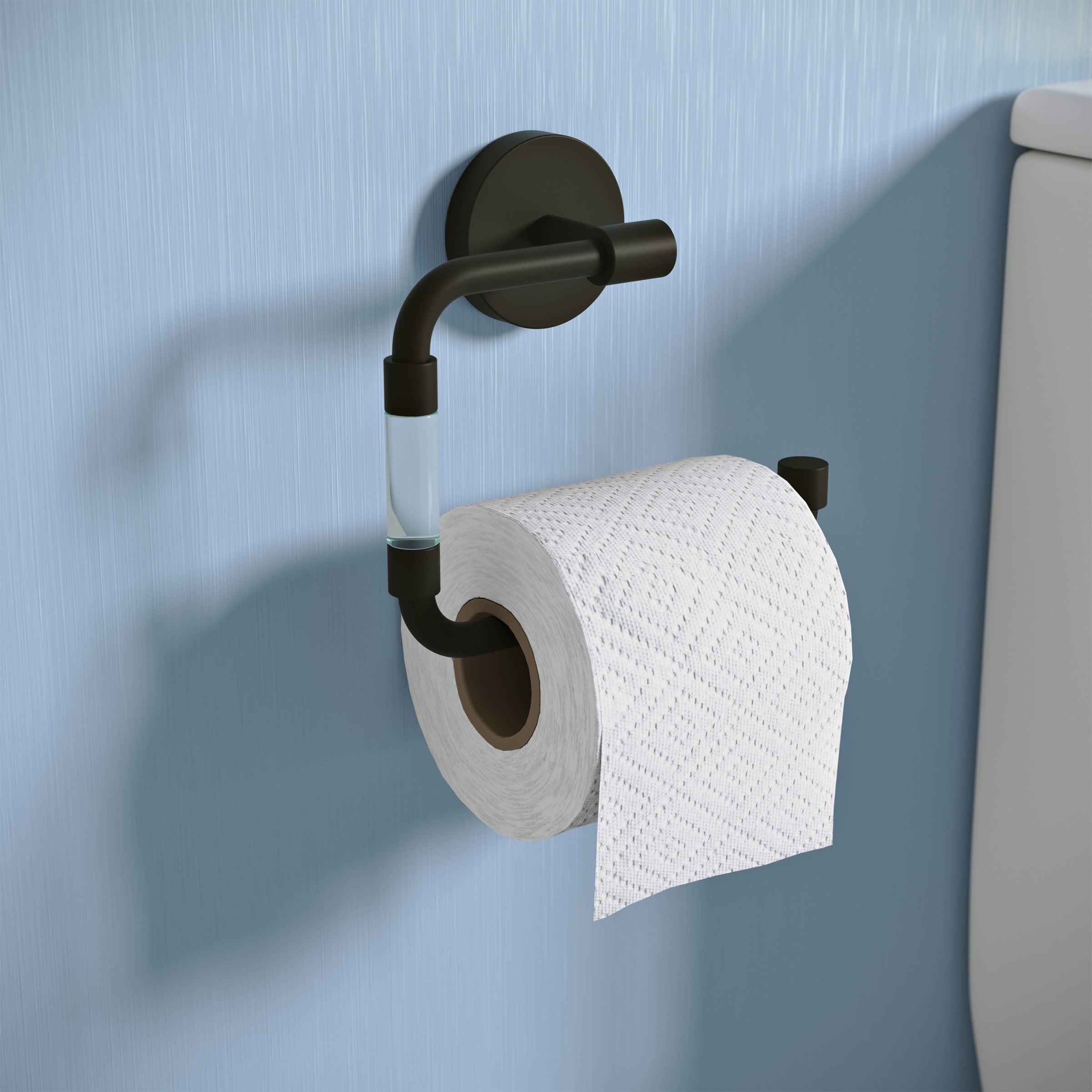 Swiss Madison Verre Acrylic Toilet Paper Holder