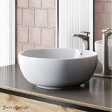 Swiss Madison Sublime 17” Round Vessel Sink