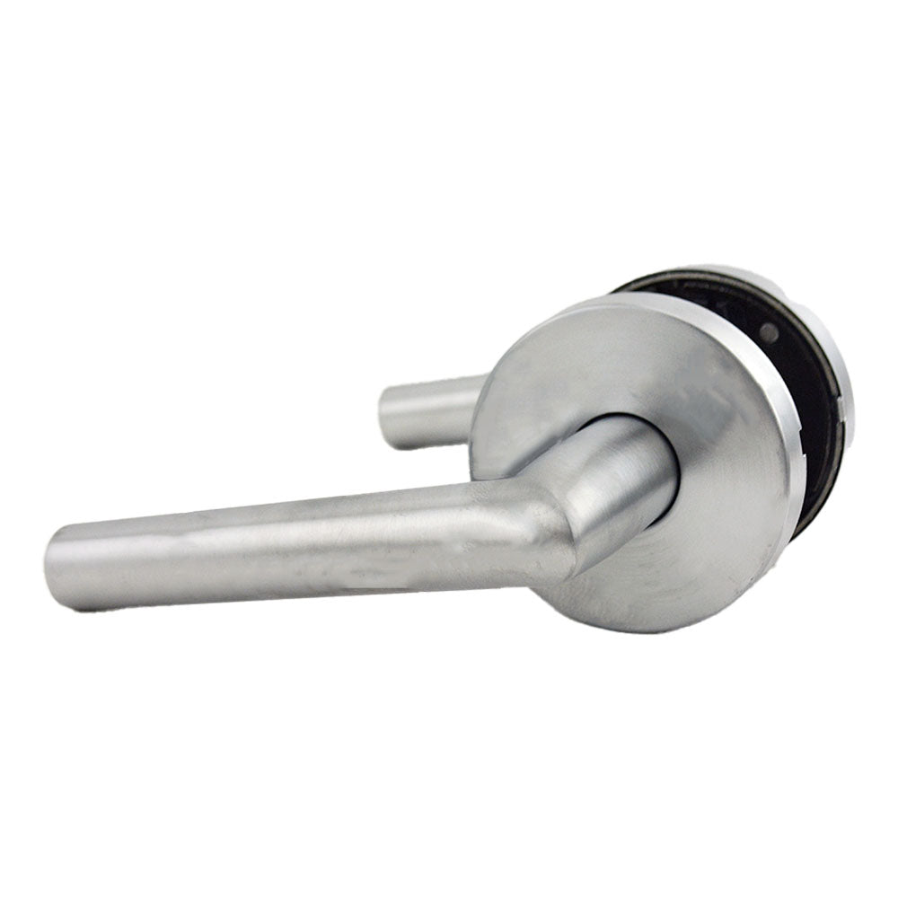 Kwikset Milan Lever with Round Rose Passage Door Lock with 6AL Latch and RCS Strike Kwikset