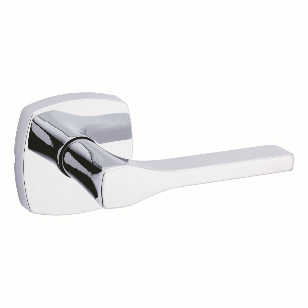 Kwikset Tripoli Lever with Midtown Rose Passage Door Lock with 6AL Latch and RCS Strike Kwikset