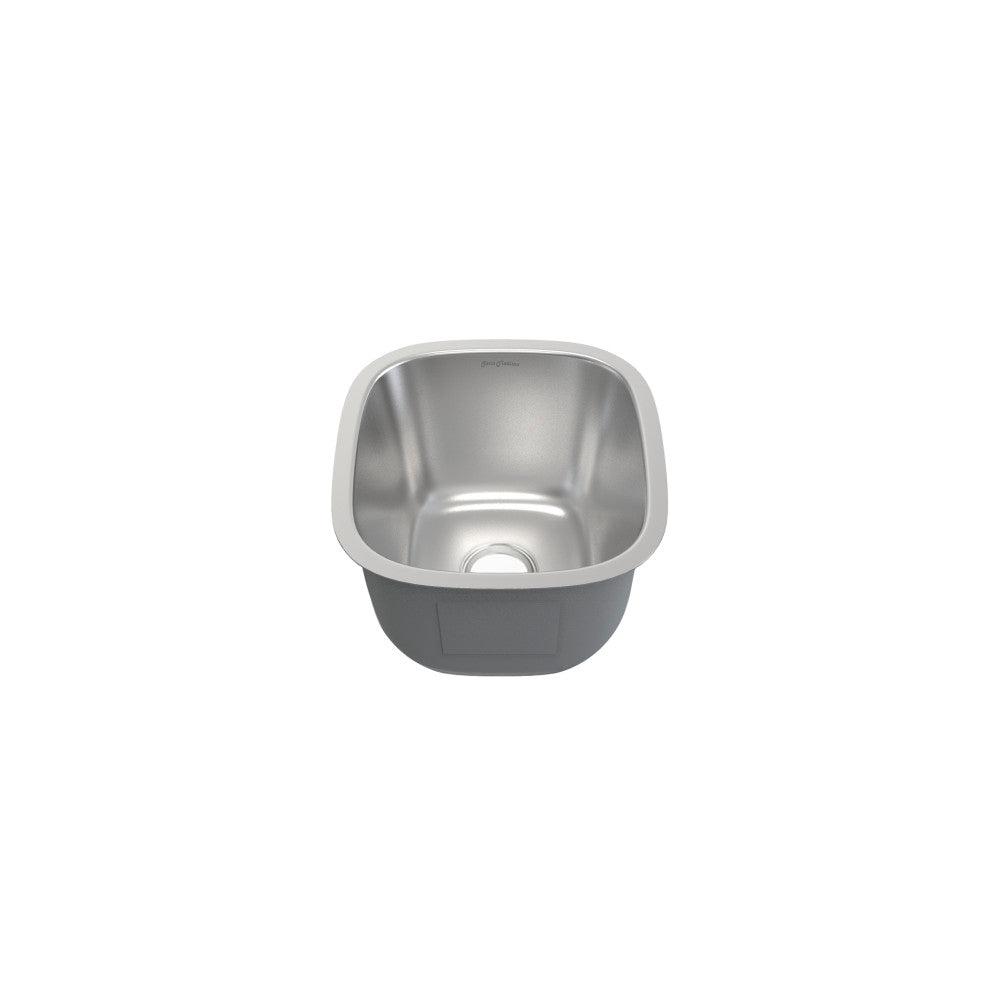 Swiss Madison Toulouse 16 x 18 Stainless Steel Single Basin Undermount Kitchen Sink Swiss Madison