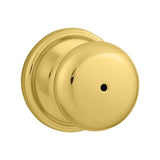 Kwikset Hancock Knob Privacy Door Lock with 6AL Latch and RCS Strike Kwikset