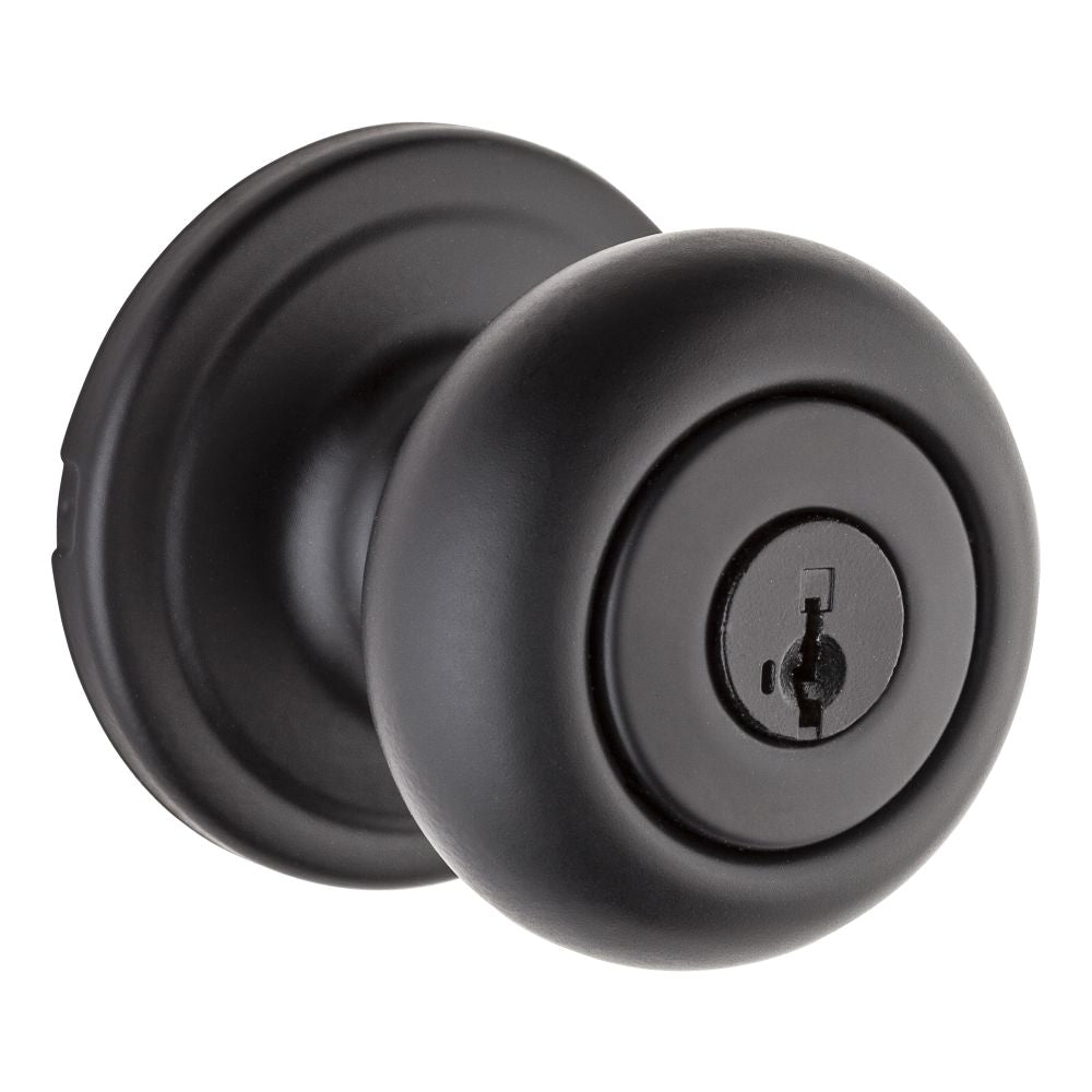 Kwikset Hancock Knob Entry Door Lock with 6AL Latch and RCS Strike