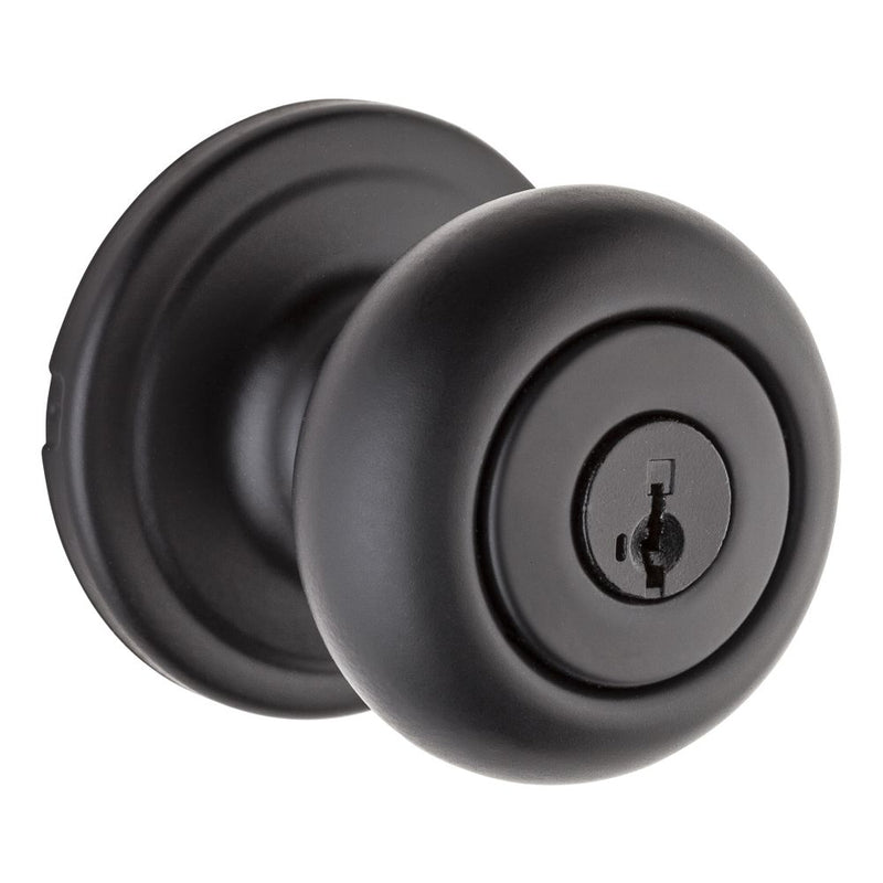 Kwikset Hancock Knob Entry Door Lock with 6AL Latch and RCS Strike