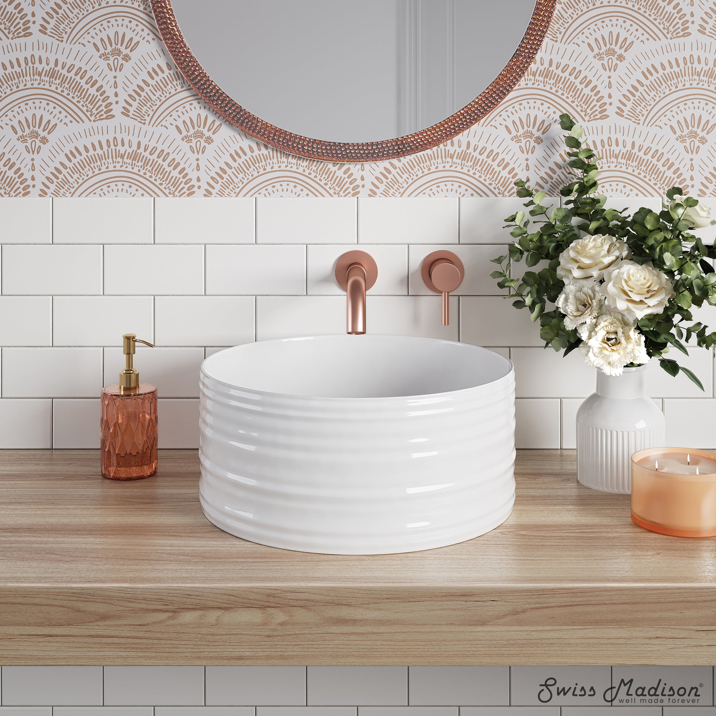 Swiss Madison Adour 16'' Vessels Sink