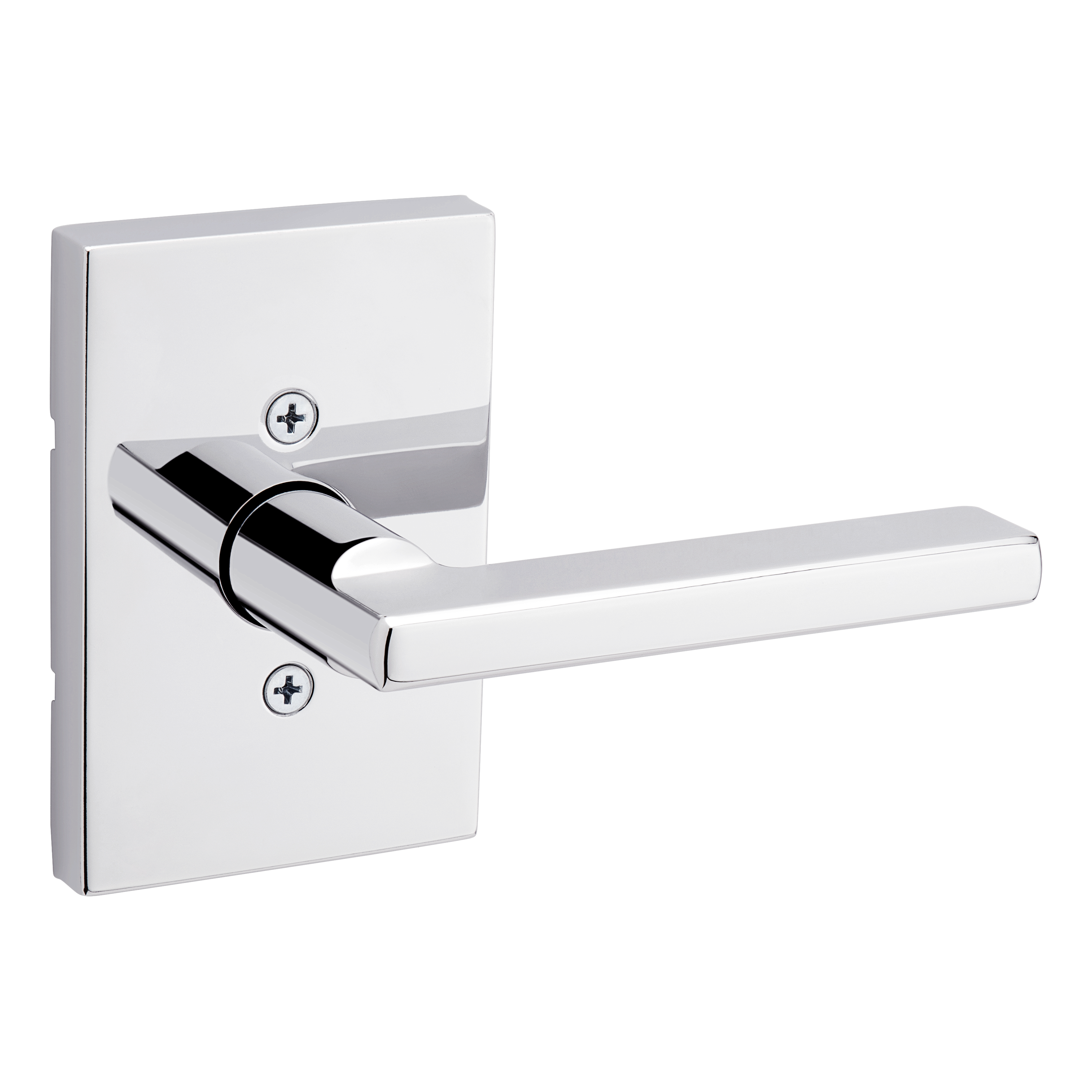 Kwikset Halifax Lever with Rectangular Rose Half Dummy Door Lock Kwikset