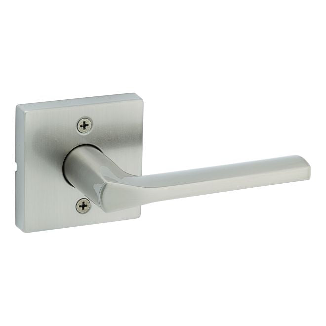 Kwikset Lisbon Lever with Square Rose Half Dummy Door Lock Kwikset