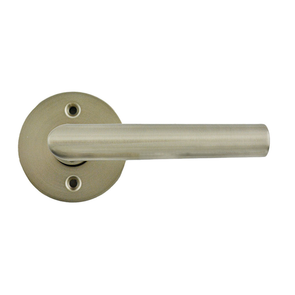 Kwikset Milan Lever with Round Rose Half Dummy Door Lock Kwikset