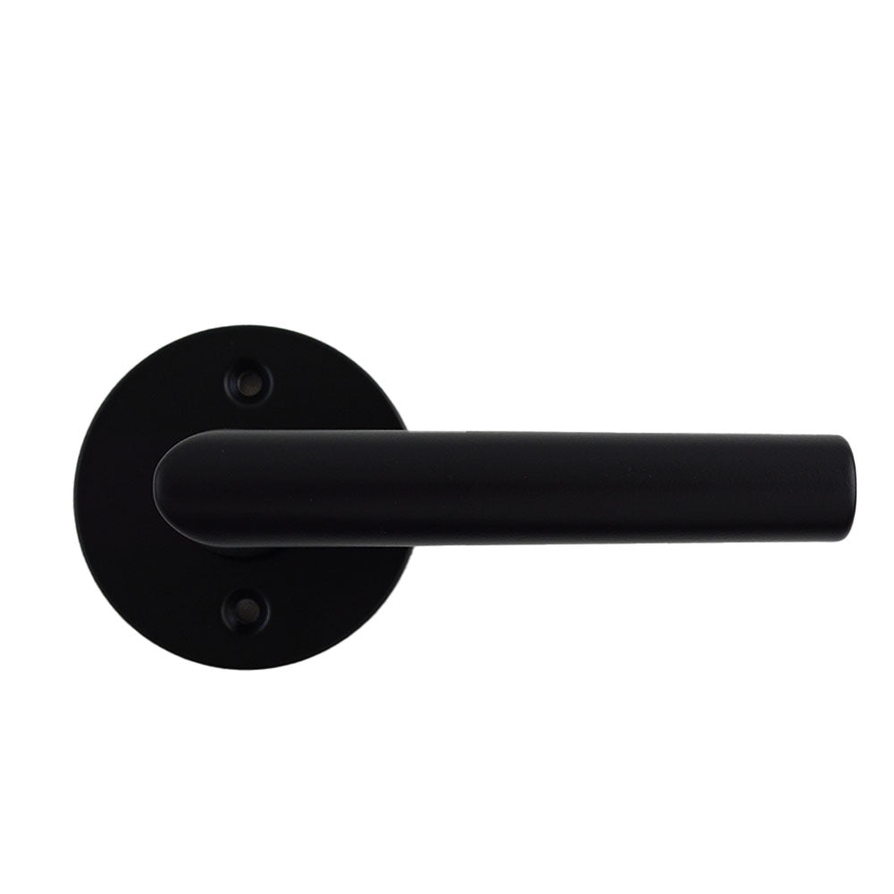Kwikset Milan Lever with Round Rose Half Dummy Door Lock Kwikset