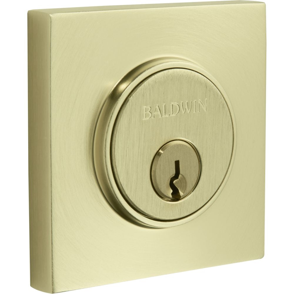 Baldwin 8220 Contemporary Square Single Cylinder Deadbolt Baldwin Estate