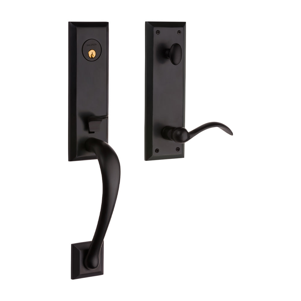 Baldwin85352102LENT Cody 3/4 Emergency Egress Left Hand Single Cylinder Tubular Handleset Baldwin Estate