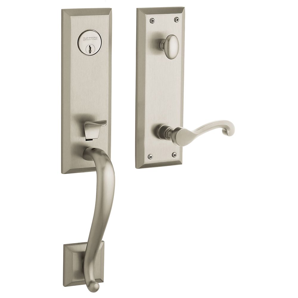 Baldwin Stonegate Emergency Egress Left Hand Single Cylinder Tubular Handleset Baldwin Estate