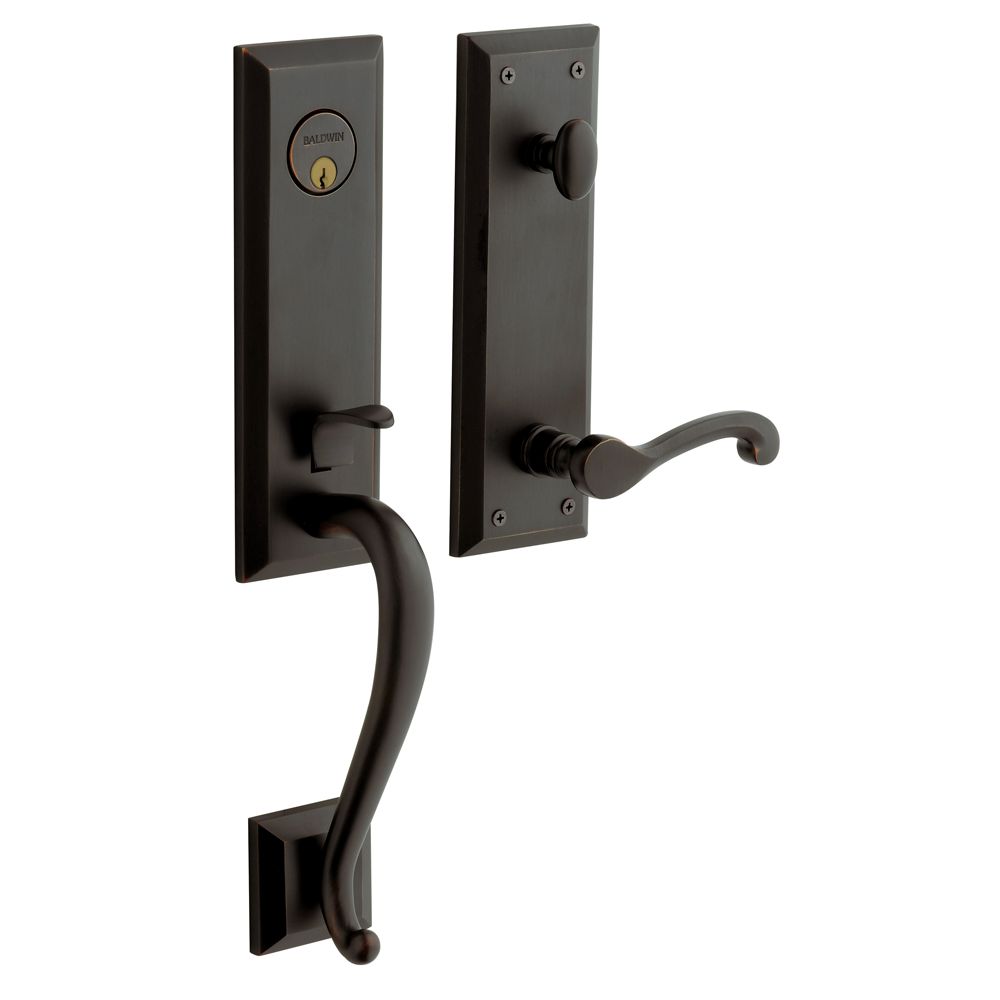 Baldwin Stonegate Emergency Egress Left Hand Single Cylinder Tubular Handleset Baldwin Estate