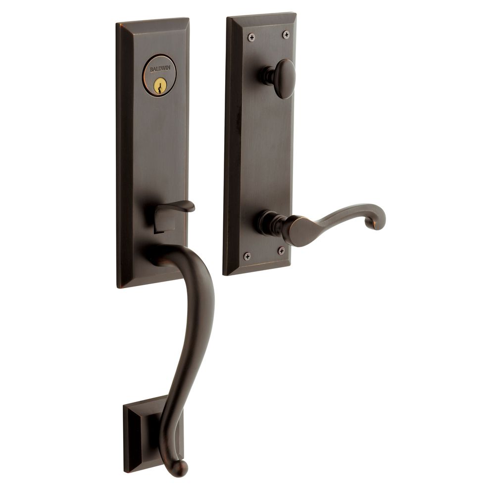 Baldwin Stonegate Emergency Egress Left Hand Single Cylinder Tubular Handleset Baldwin Estate